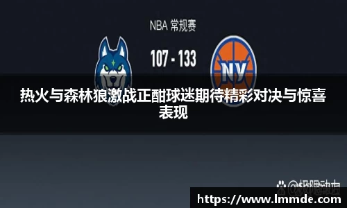 热火与森林狼激战正酣球迷期待精彩对决与惊喜表现