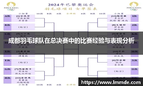 成都羽毛球队在总决赛中的比赛经验与表现分析