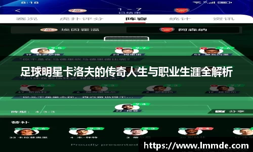 足球明星卡洛夫的传奇人生与职业生涯全解析